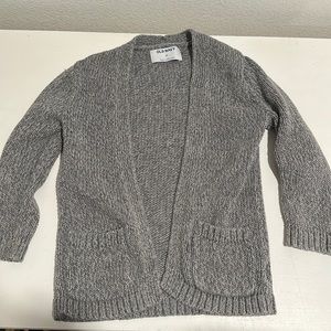 Toddler Grey Knit Cardigan